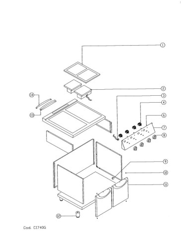 Pièces détachées GIORIK CI740G Annee 0 