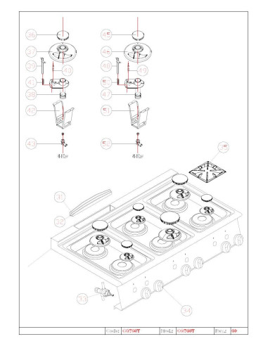 Pièces détachées GIORIK CG760E Annee 0 