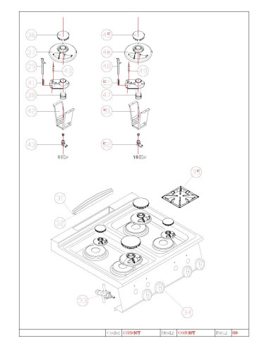 Pièces détachées GIORIK CG940E Annee 0 