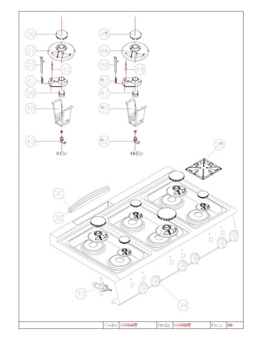 Pièces détachées GIORIK CG960E Annee 0 