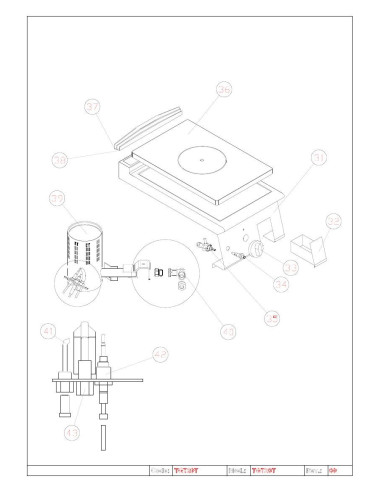 Pièces détachées GIORIK TG720G Annee 0 