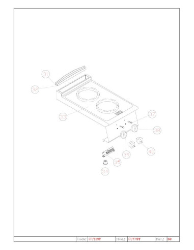 Pièces détachées GIORIK CV720G Annee 0 