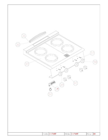 Pièces détachées GIORIK CV740E Annee 0 