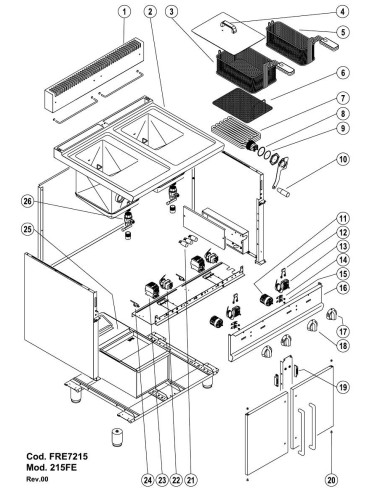 Pièces détachées GIORIK 215FE Annee 0 