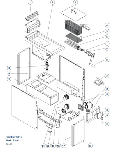 Pièces détachées GIORIK F10CL Annee 0 