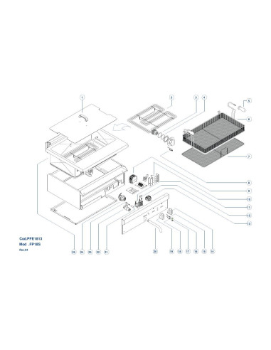 Pièces détachées GIORIK FP18S Annee 0 