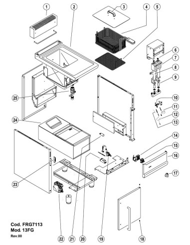 Pièces détachées GIORIK 13FG Annee 0 