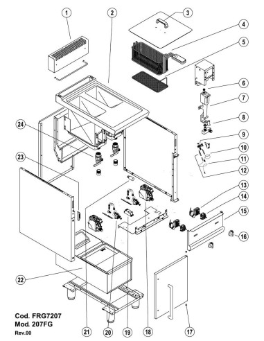 Pièces détachées GIORIK 207FG Annee 0 