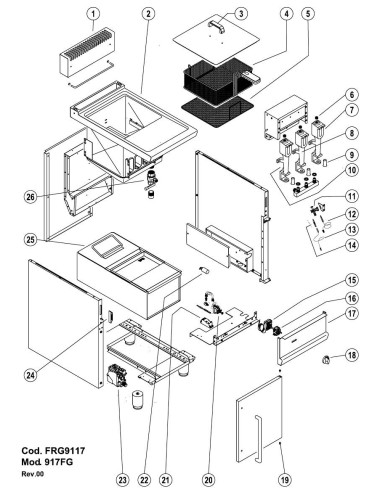 Pièces détachées GIORIK 917FG Annee 0 