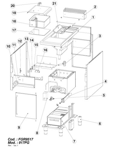 Pièces détachées GIORIK 917PG Annee 0 