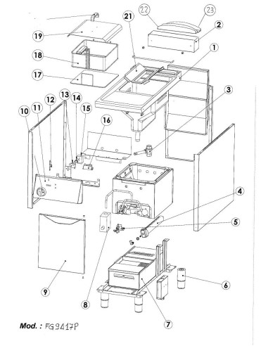 Pièces détachées GIORIK FG9417P Annee 0 