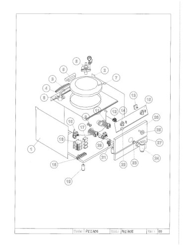 Pièces détachées GIORIK PEI705 Annee 0 