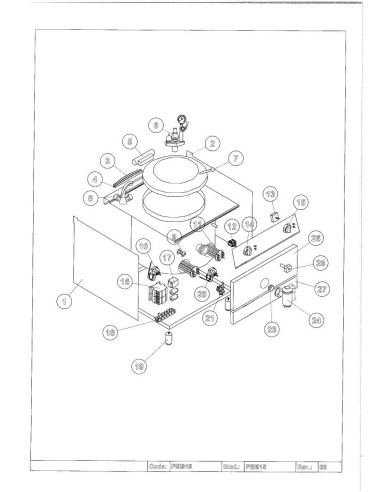 Pièces détachées GIORIK PEI915 Annee 0 