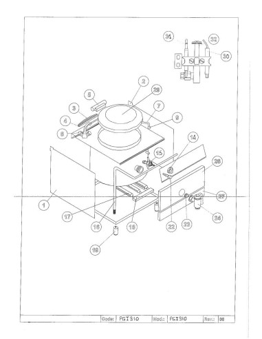 Pièces détachées GIORIK PGI910 Annee 0 