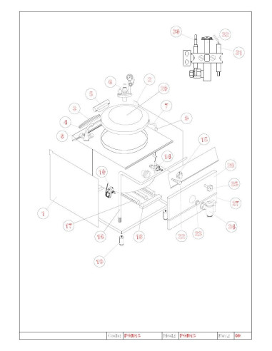 Pièces détachées GIORIK PGI915 Annee 0 