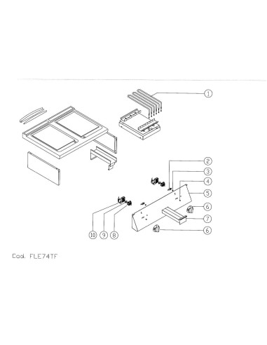 Pièces détachées GIORIK FLE74TF Annee 0 