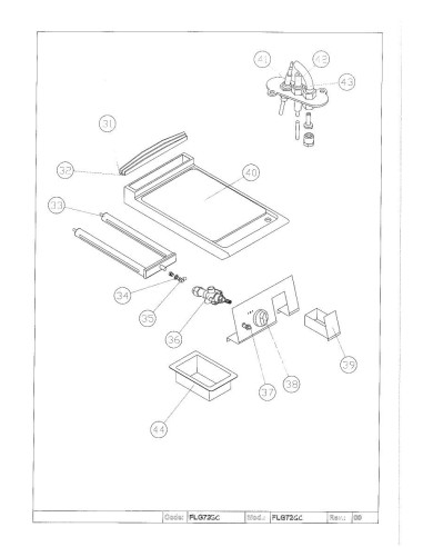 Pièces détachées GIORIK FLG72GC Annee 0 