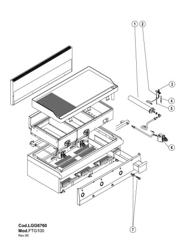 Pièces détachées GIORIK FTG100 Annee 0 