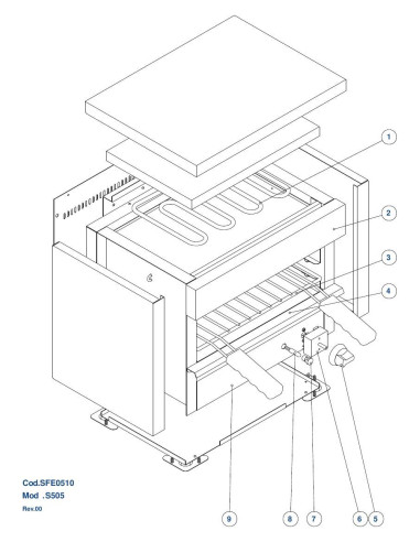 Pièces détachées GIORIK S505 Annee 0 