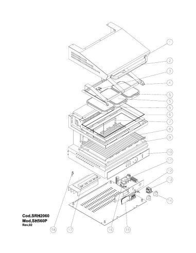 Pièces détachées GIORIK SH560P Annee 0 