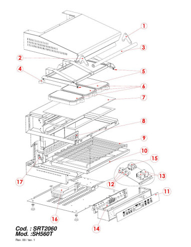 Pièces détachées GIORIK SH560T Annee 0 