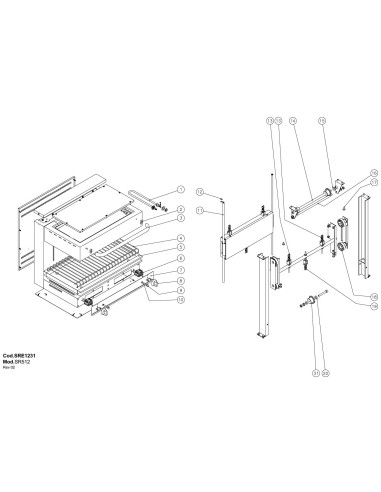 Pièces détachées GIORIK SR512 Annee 0 