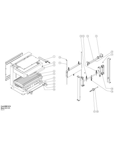 Pièces détachées GIORIK SR512R Annee 0 