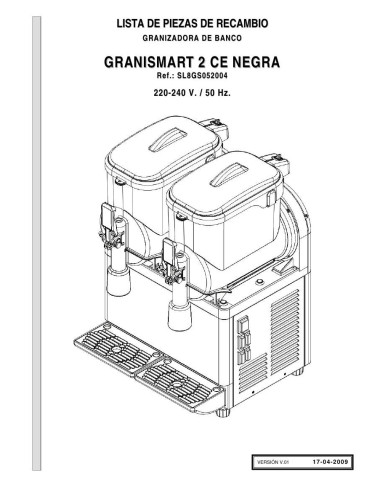 Pièces détachées GBG GRANISMART 2 CE Annee 04-2009 