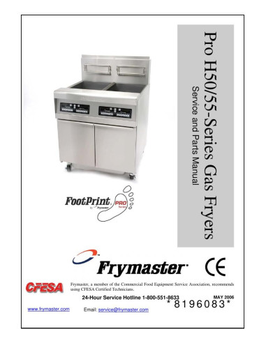 Pièces détachées FRYMASTER H50 Annee 2006 