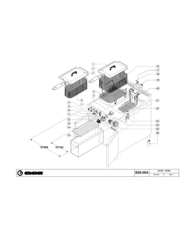 Pièces détachées GIGA CF1E4 Annee 07-2001 