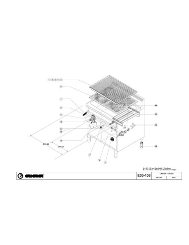 Pièces détachées GIGA CPLG4 Annee 07-2001 