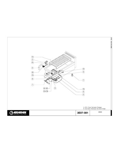 Pièces détachées GIGA SKB40G Annee 01-2005 