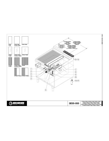 Pièces détachées GIGA TT80ELR Annee 01-2005 