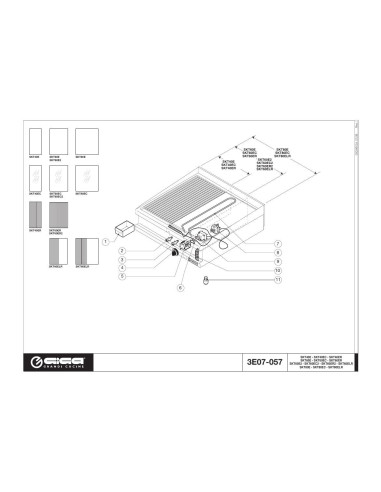 Pièces détachées GIGA SKT40EC Annee 01-2006 