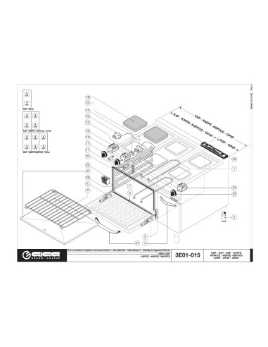 Pièces détachées GIGA K6PFCE Annee 01-2005 