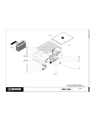 Pièces détachées GIGA SKCP60G Annee 01-2005 