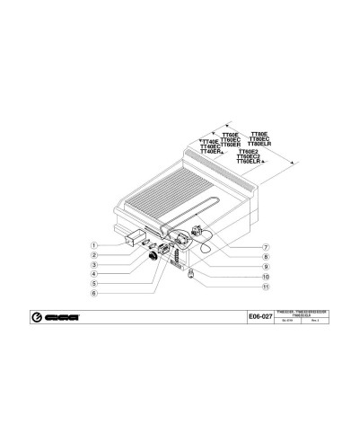 Pièces détachées GIGA TT40ER Annee 07-2001 