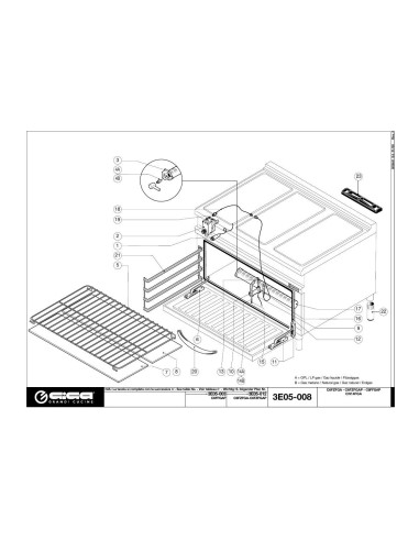 Pièces détachées GIGA CN14FGA Annee 01-2005 