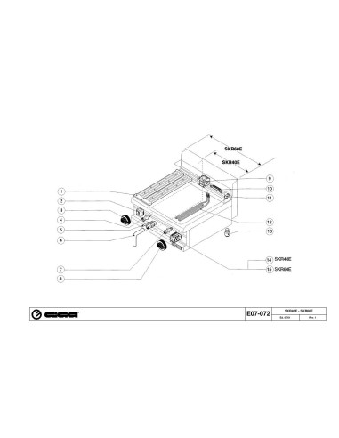 Pièces détachées GIGA SKR40E Annee 07-2001 