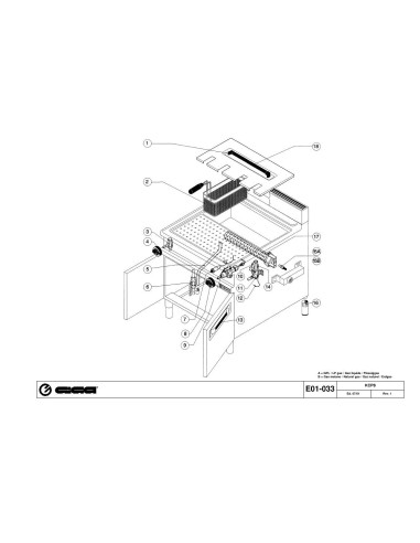 Pièces détachées GIGA KCP8 Annee 07-2001 