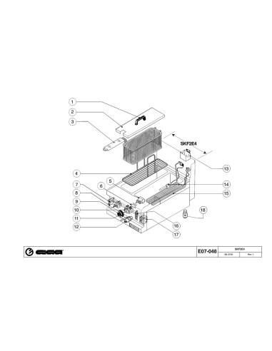 Pièces détachées GIGA SKF2E4 Annee 07-2001 