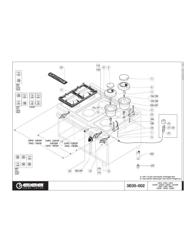 Pièces détachées GIGA T6FZ Annee 01-2006 