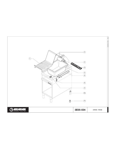 Pièces détachées GIGA TSP40E Annee 01-2006 