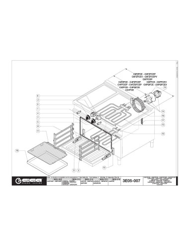 Pièces détachées GIGA C6PFCE Annee 01-2006 