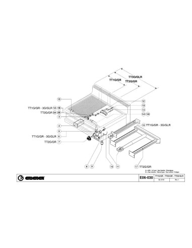 Pièces détachées GIGA TT3GLR Annee 07-2001 