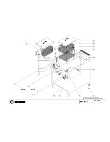 Pièces détachées GIGA KFG2 Annee 07-2001 