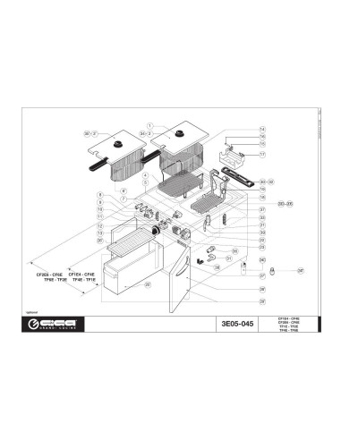 Pièces détachées GIGA CF6E Annee 01-2006 