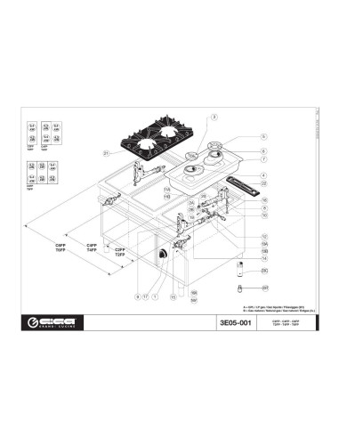 Pièces détachées GIGA T6FP Annee 01-2006 