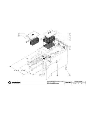 Pièces détachées GIGA CF15G4 Annee 07-2001 