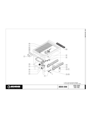 Pièces détachées GIGA CFTG2LR Annee 01-2005 